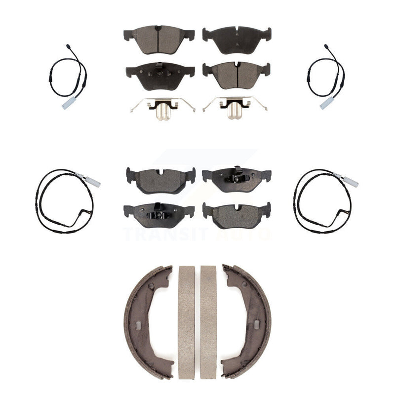 Positive Plus KPW-100564 Disc Brake Pad for 2010-2012 BMW 128i - Front and Rear