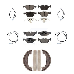 Positive Plus KPW-100565 Disc Brake Pad for 2013 BMW 128i - Front and Rear