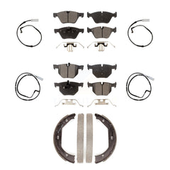 Positive Plus KPW-100566 Disc Brake Pad for 2006 BMW 330i - Front and Rear