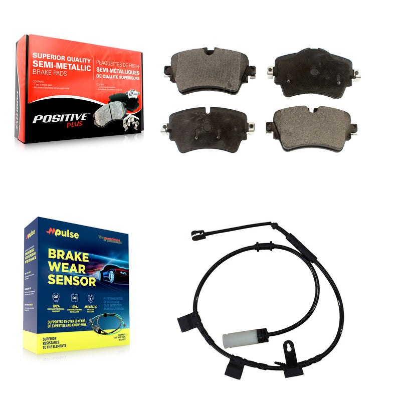 Positive Plus KPW-100574 Disc Brake Pad for 2015 Mini Cooper - Front