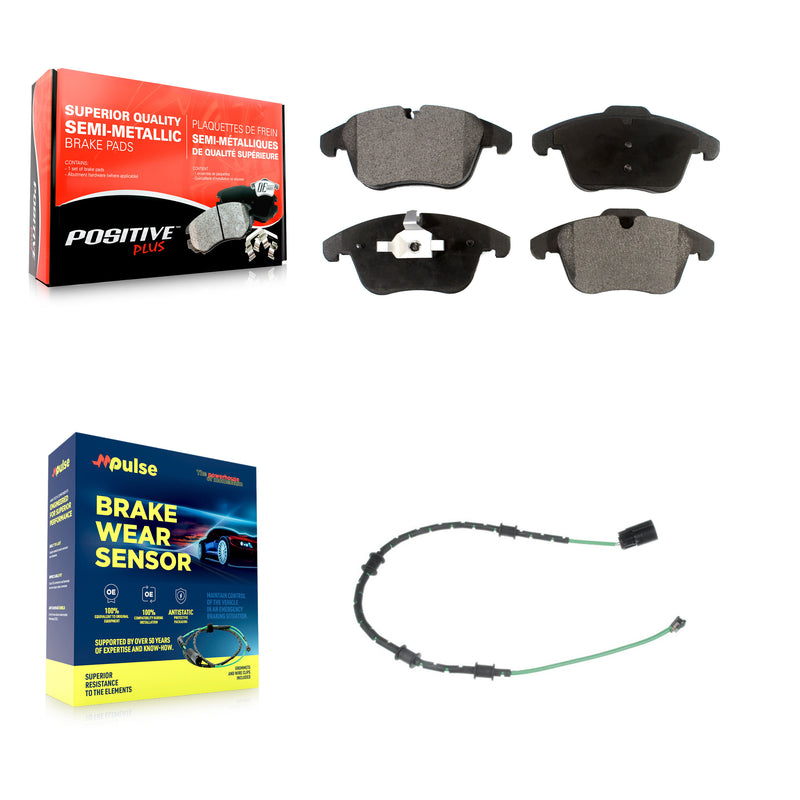 Positive Plus KPW-100588 Disc Brake Pad for 2013-2015 Jaguar XF - Front