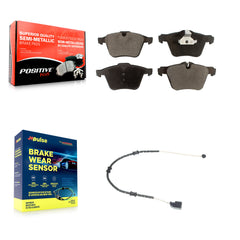 Positive Plus KPW-100589 Disc Brake Pad for 2010-2021 Jaguar F-Type, Jaguar XJ, Jaguar XK - Front