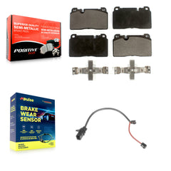 Positive Plus KPW-100597 Disc Brake Pad for 2013-2016 Audi Q5 - Front