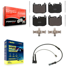 Positive Plus KPW-100605 Disc Brake Pad for 2017-2024 BMW M235i xDrive Gran Coupe, BMW 228i Gran Coupe and More - Front