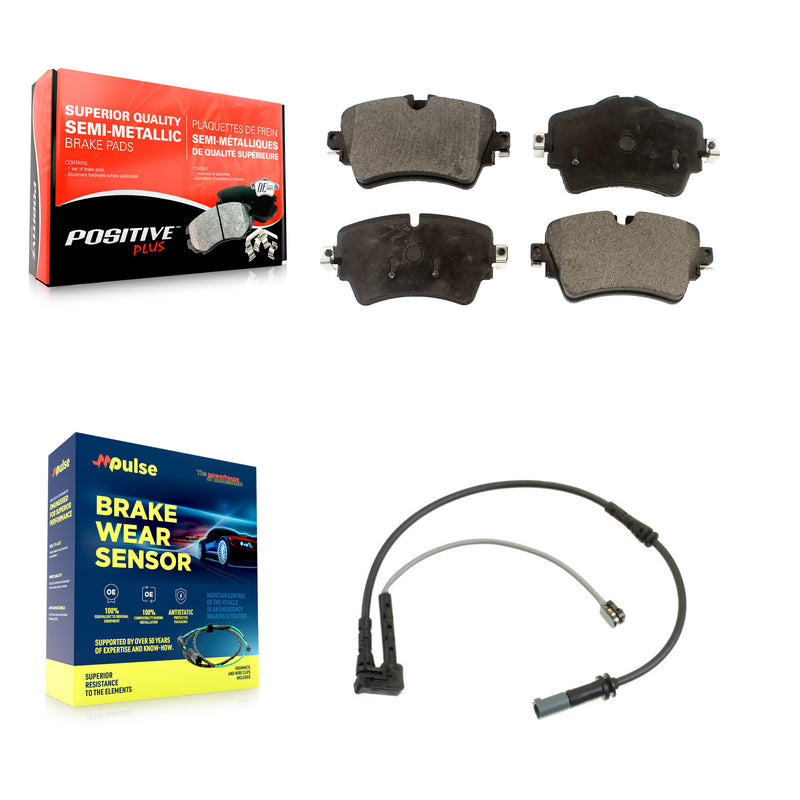 Positive Plus KPW-100606 Disc Brake Pad for 2016-2019 Mini Cooper Clubman - Front