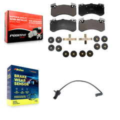 Positive Plus KPW-100616 Disc Brake Pad for 2013-2018 Audi S7, Audi S6, Audi S8 - Front