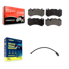 Positive Plus KPW-100621 Disc Brake Pad for 2014-2018 Audi RS7 - Front