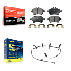 Positive Plus KPW-100677 Disc Brake Pad for 2002-2008 Mini Cooper - Front