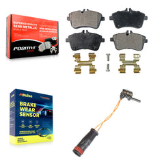 Positive Plus KPW-100697 Disc Brake Pad for 2006-2011 Mercedes-Benz B200 - Front
