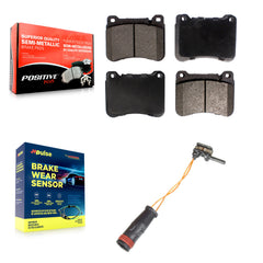 Positive Plus KPW-100699 Disc Brake Pad for 2004-2011 Mercedes-Benz SLK350, Mercedes-Benz SLK300 and More - Front