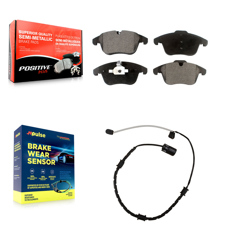 Positive Plus KPW-100729 Disc Brake Pad for 2007 Jaguar XK - Front