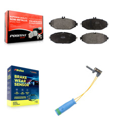 Positive Plus KPW-100740 Disc Brake Pad for 2015-2021 Mercedes-Benz C300 - Front