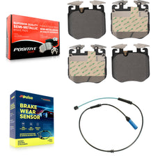 Positive Plus KPW-100762 Disc Brake Pad for 2016-2023 BMW 840i, BMW 840i Gran Coupe and More - Front
