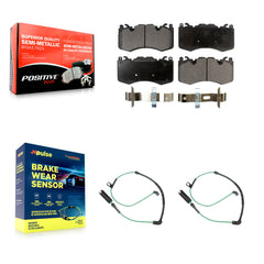 Positive Plus KPW-100778 Disc Brake Pad for 2010-2012 Land Rover Range Rover - Front