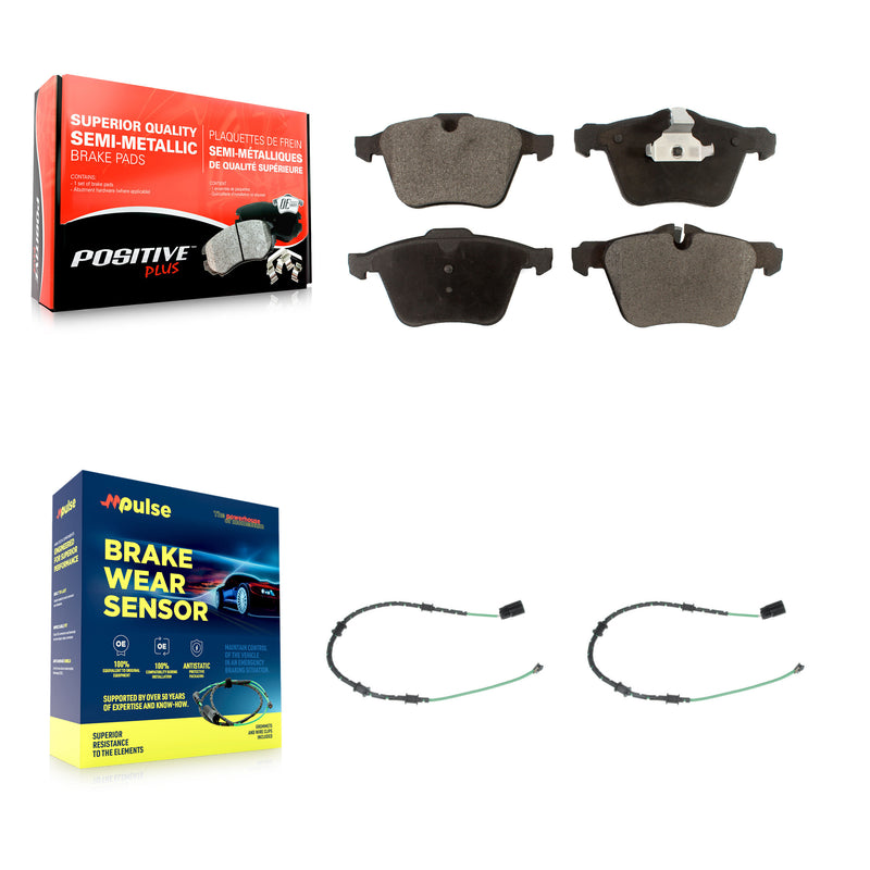 Positive Plus KPW-100784 Disc Brake Pad for 2013-2015 Jaguar XF - Front