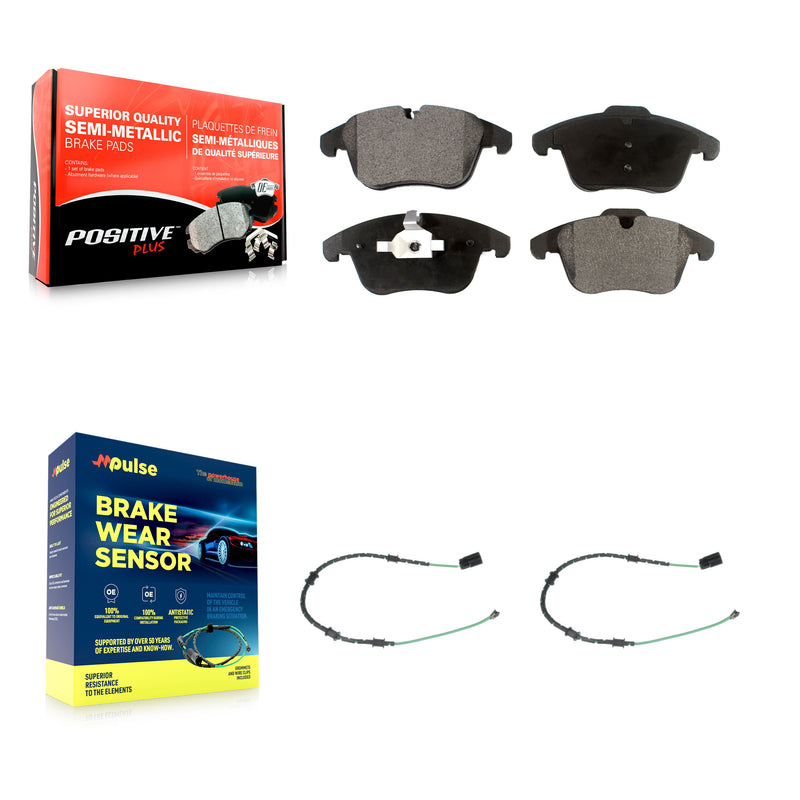 Positive Plus KPW-100785 Disc Brake Pad for 2013-2015 Jaguar XF - Front
