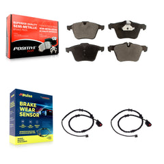 Positive Plus KPW-100787 Disc Brake Pad for 2014-2016 Jaguar XJ - Front