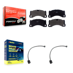 Positive Plus KPW-100793 Disc Brake Pad for 2011-2018 Porsche Panamera, Porsche Cayenne, Volkswagen Touareg - Front