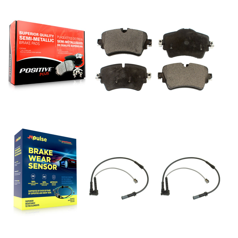 Positive Plus KPW-100803 Disc Brake Pad for 2016-2019 Mini Cooper Clubman - Front