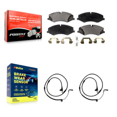Positive Plus KPW-100824 Disc Brake Pad for 2010-2013 Land Rover Range Rover Sport - Front