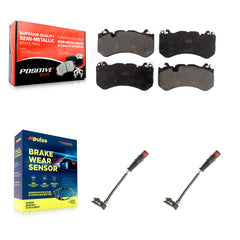 Positive Plus KPW-100837 Disc Brake Pad for 2014 Mercedes-Benz G63 AMG - Front