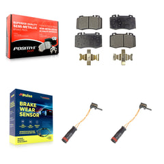 Positive Plus KPW-100840 Disc Brake Pad for 2000-2009 Mercedes-Benz C55 AMG, Mercedes-Benz E350 and More - Front