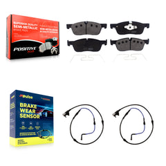 Positive Plus KPW-100859 Disc Brake Pad for 2017-2024 Jaguar XF, Jaguar XE - Front