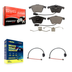 Positive Plus KPW-100864 Disc Brake Pad for 2012-2013 Audi TT Quattro - Front