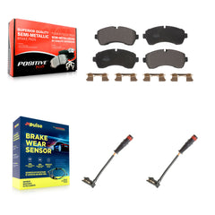 Positive Plus KPW-100868 Disc Brake Pad for 2009-2024 Mercedes-Benz Sprinter 3500, Mercedes-Benz Sprinter 3500XD and More - Front