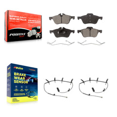 Positive Plus KPW-100873 Disc Brake Pad for 2002-2008 Mini Cooper - Front