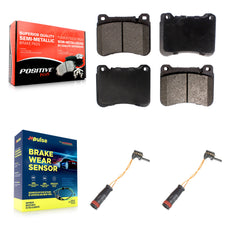 Positive Plus KPW-100896 Disc Brake Pad for 2004-2011 Mercedes-Benz SLK350, Mercedes-Benz SLK300 and More - Front