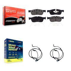 Positive Plus KPW-100943 Disc Brake Pad for 2015-2019 Land Rover Discovery Sport, Land Rover Range Rover Evoque - Front