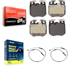 Positive Plus KPW-100959 Disc Brake Pad for 2016-2023 BMW 840i, BMW 840i Gran Coupe and More - Front