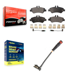 Positive Plus KPW-101013 Disc Brake Pad for 2007-2018 Mercedes-Benz Sprinter 2500, Mercedes-Benz Sprinter 3500 and More - Rear