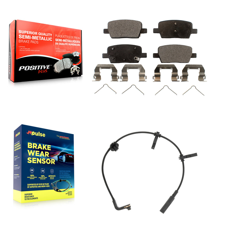 Positive Plus KPW-101026 Disc Brake Pad for 2020 Cadillac CT6 - Rear