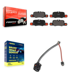 Positive Plus KPW-101028 Disc Brake Pad for 2010-2020 Porsche Panamera - Rear