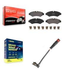 Positive Plus KPW-101038 Disc Brake Pad for 2019-2024 Mercedes-Benz Sprinter 1500, Mercedes-Benz Sprinter 2500 - Rear