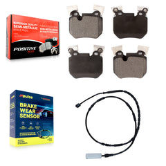 Positive Plus KPW-101067 Disc Brake Pad for 2012-2013 BMW 135i - Rear