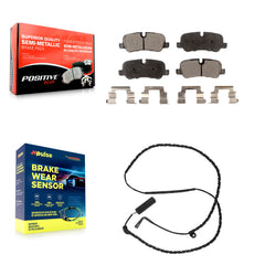 Positive Plus KPW-101071 Disc Brake Pad for 2006-2012 Land Rover Range Rover - Rear
