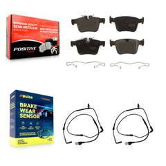 Positive Plus KPW-101104 Disc Brake Pad for 2016-2017 Land Rover Range Rover Evoque - Rear