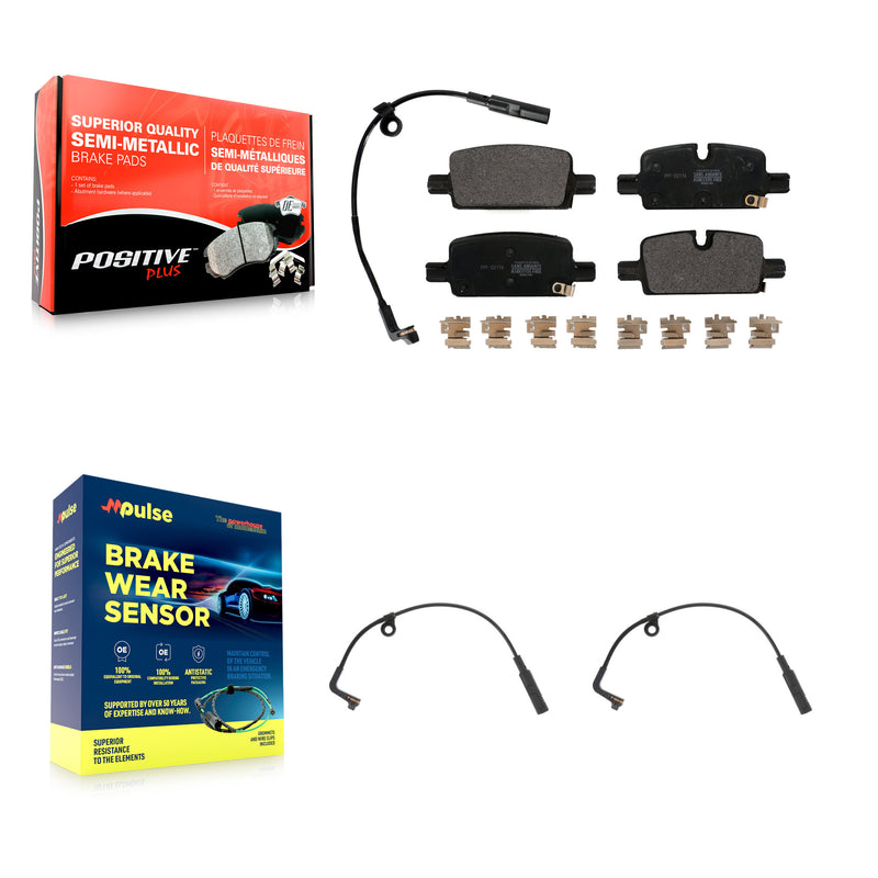 Positive Plus KPW-101119 Disc Brake Pad for 2019-2024 Cadillac LYRIQ, Chevrolet Colorado and More - Rear
