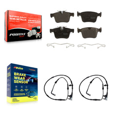 Positive Plus KPW-101121 Disc Brake Pad for 2017-2024 Jaguar XF, Jaguar XE - Rear