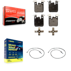 Positive Plus KPW-101129 Disc Brake Pad for 2012-2021 BMW 230i, BMW 230i xDrive and More - Rear