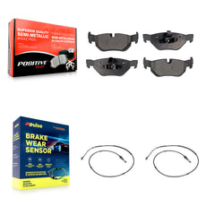 Positive Plus KPW-101145 Disc Brake Pad for 2013 BMW 328i xDrive - Rear