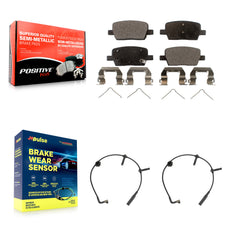 Positive Plus KPW-101162 Disc Brake Pad for 2020 Cadillac CT6 - Rear