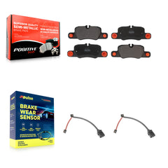 Positive Plus KPW-101163 Disc Brake Pad for 2013-2021 Porsche 911 - Rear