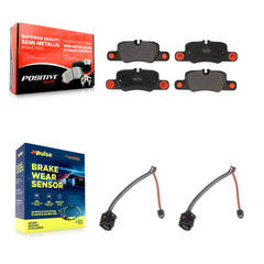Positive Plus KPW-101164 Disc Brake Pad for 2010-2020 Porsche Panamera - Rear