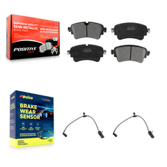 Positive Plus KPW-101193 Disc Brake Pad for 2017-2021 Audi RS5, Audi RS5 Sportback and More - Rear