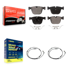 Positive Plus KPW-101197 Disc Brake Pad for 2009-2010 BMW 750i, BMW 750Li - Rear