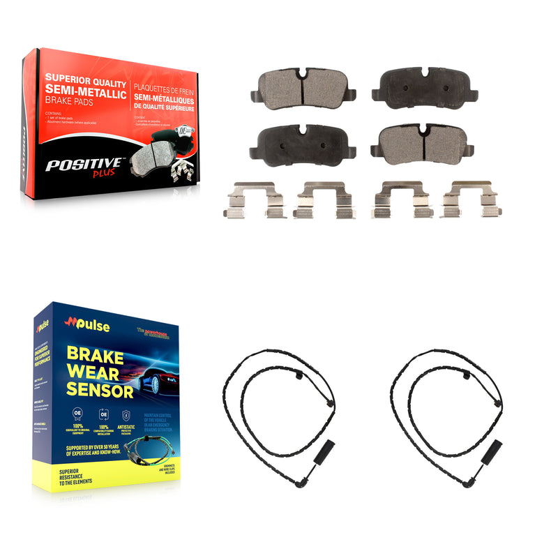 Positive Plus KPW-101209 Disc Brake Pad for 2011 Land Rover Range Rover - Rear